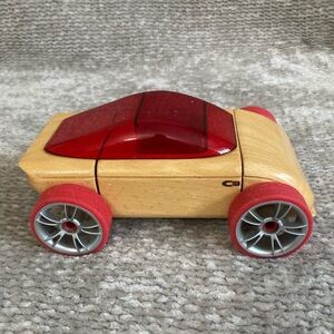 AUTOMOBLOX Car Designed by Calello Red Classic Retro Toy Collectible Quality‎